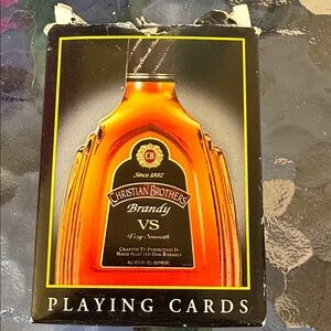 Brandy Playing Cards - Black and Gold